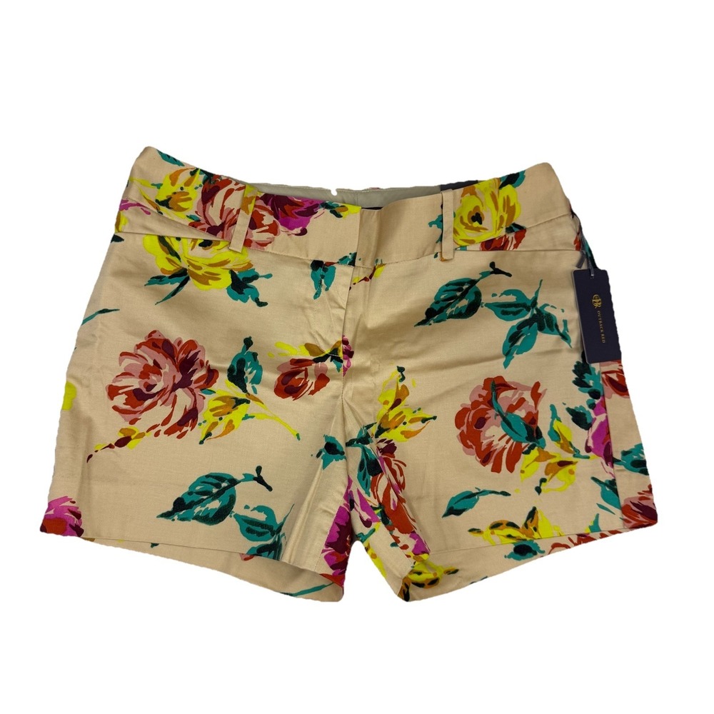 NWT Outback Red Limited Drew Fit Floral Women's Shorts Sz‎ 10 Multi Color $49